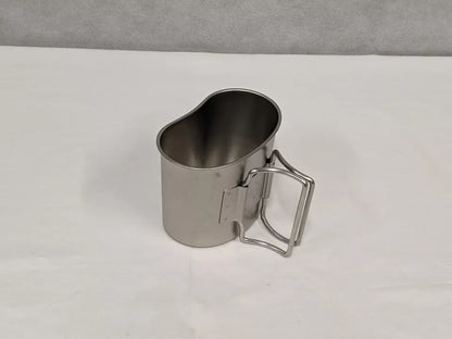 Dutch Army Military Stainless Steel Mess Mug Pot