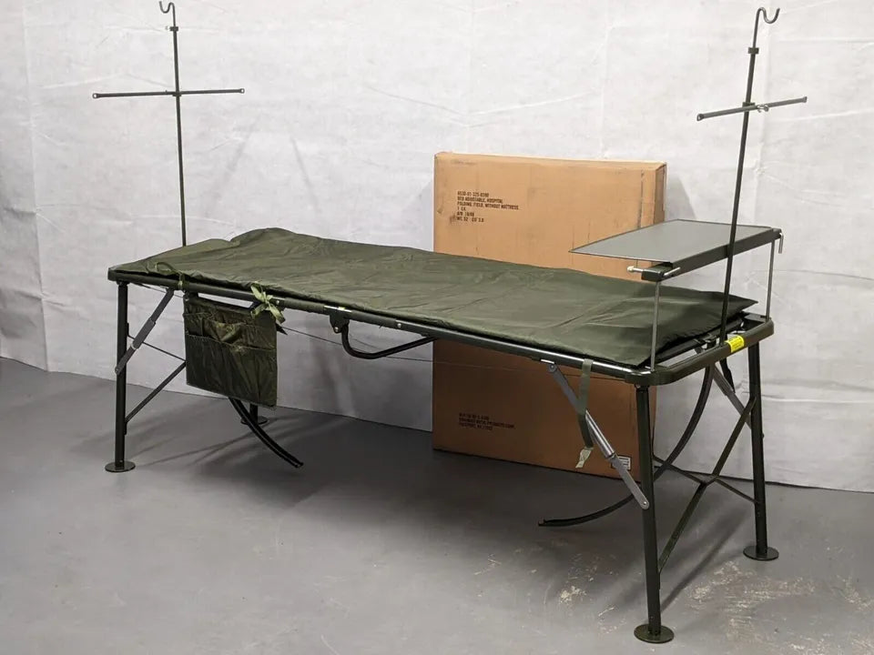 US Army Folding Field Hospital Bed