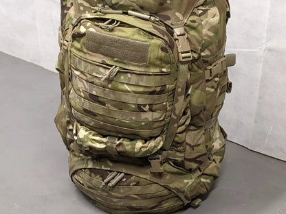 British Army MTP Camo Virtus GU 90L Bergen Rucksack