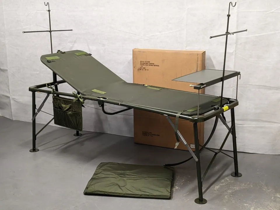 US Army Folding Field Hospital Bed