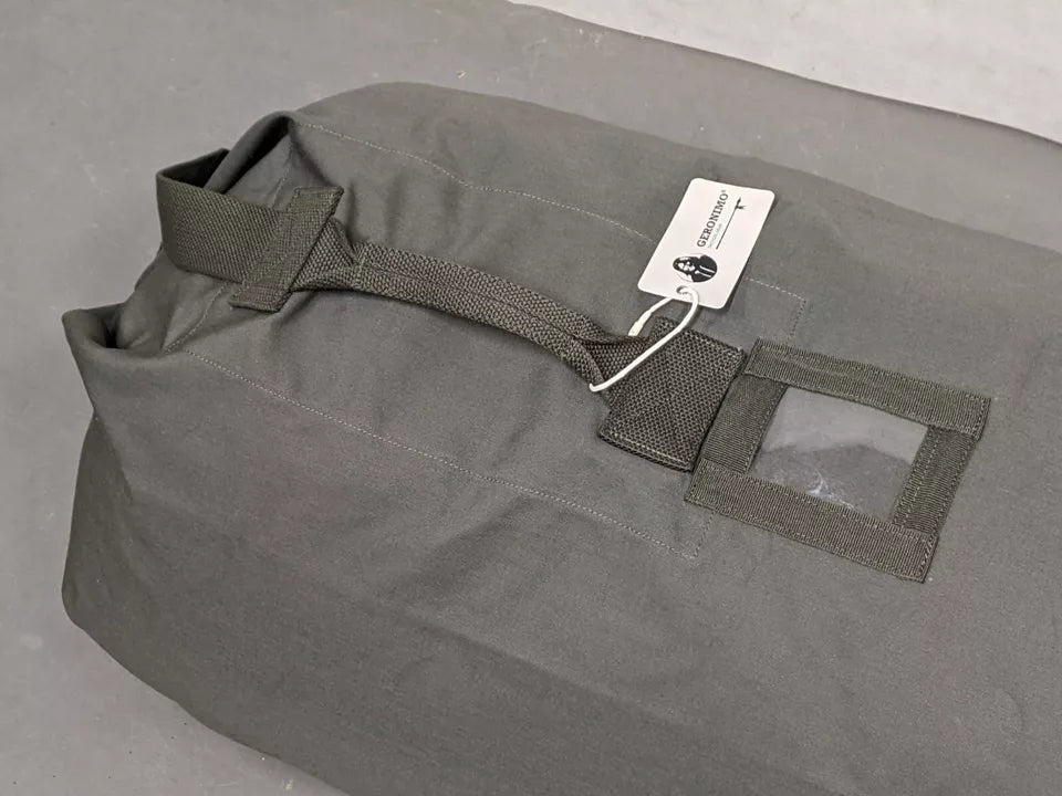 Dutch Army Heavy Duty Canvas 80L Duffle Shoulder Bag