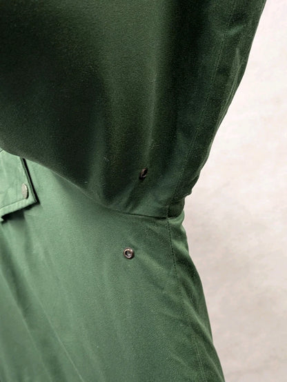 German Saarland Police Waterproof BGS Border Guard Jacket Size 52" Chest - Vintage Polizel
