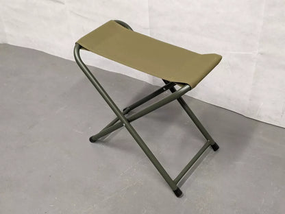 British Army Folding Canvas Stool