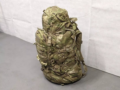 British Army MTP Camo Virtus GU 90L Bergen Rucksack