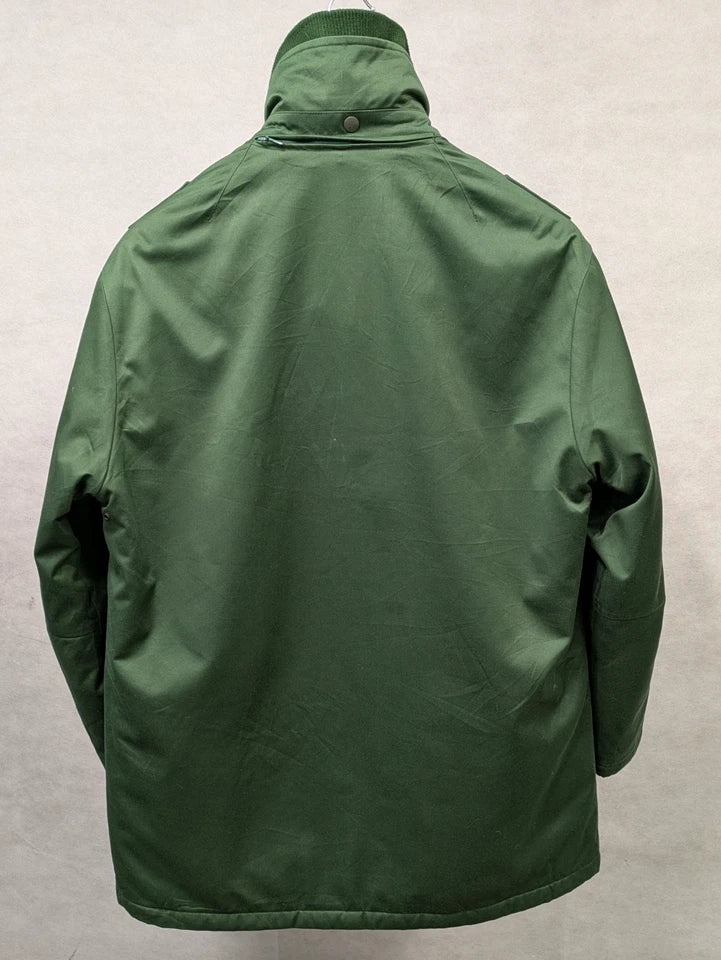 German Saarland Police Waterproof BGS Border Guard Jacket Size 52" Chest - Vintage Polizel