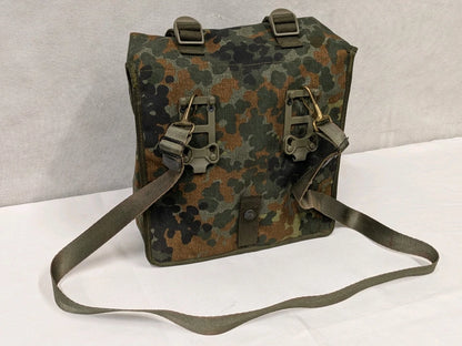 German Army Bundeswehr Flecktarn Butt Pack Respirator Case GSR Holder Haversack