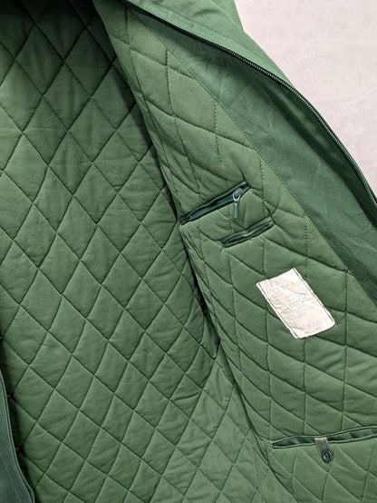 German Saarland Police Waterproof BGS Border Guard Jacket Size 52" Chest - Vintage Polizel