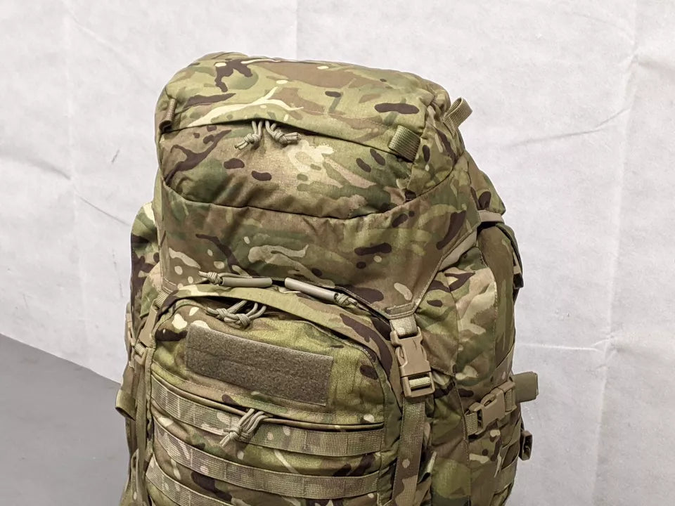 British Army MTP Camo Virtus GU 90L Bergen Rucksack