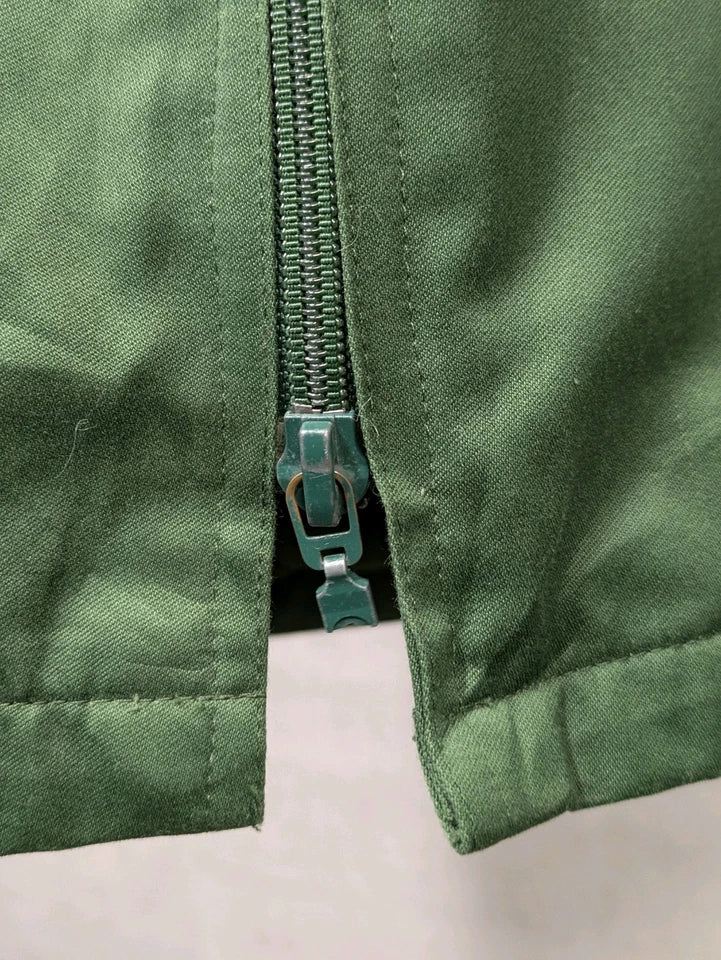 German Saarland Police Waterproof BGS Border Guard Jacket Size 52" Chest - Vintage Polizel