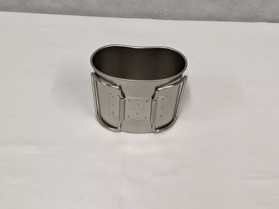 Dutch Army Military Stainless Steel Mess Mug Pot