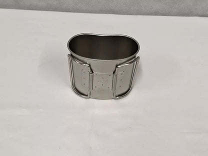 Dutch Army Military Stainless Steel Mess Mug Pot