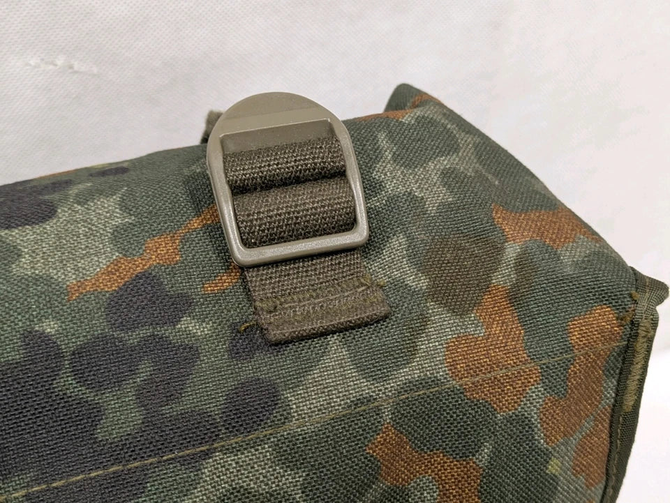 German Army Bundeswehr Flecktarn Butt Pack Respirator Case GSR Holder Haversack