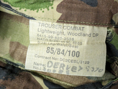 DPM Lightweight Woodland Combat Trousers