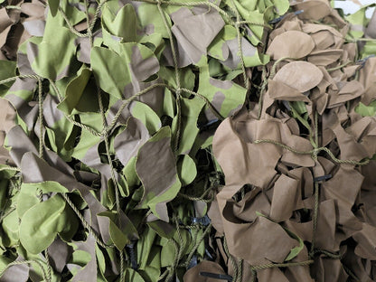 Large Woodland Camo Camouflage Netting 11.5m x 5.5m