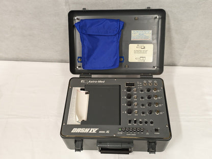 Astro-Med Dash IV Model XL Channel Field Lab Chart Paper Recorder with Printer