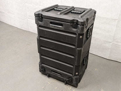 Amazon CP Cases 19" 8U Wheeled Double End Rack Mount Case Box