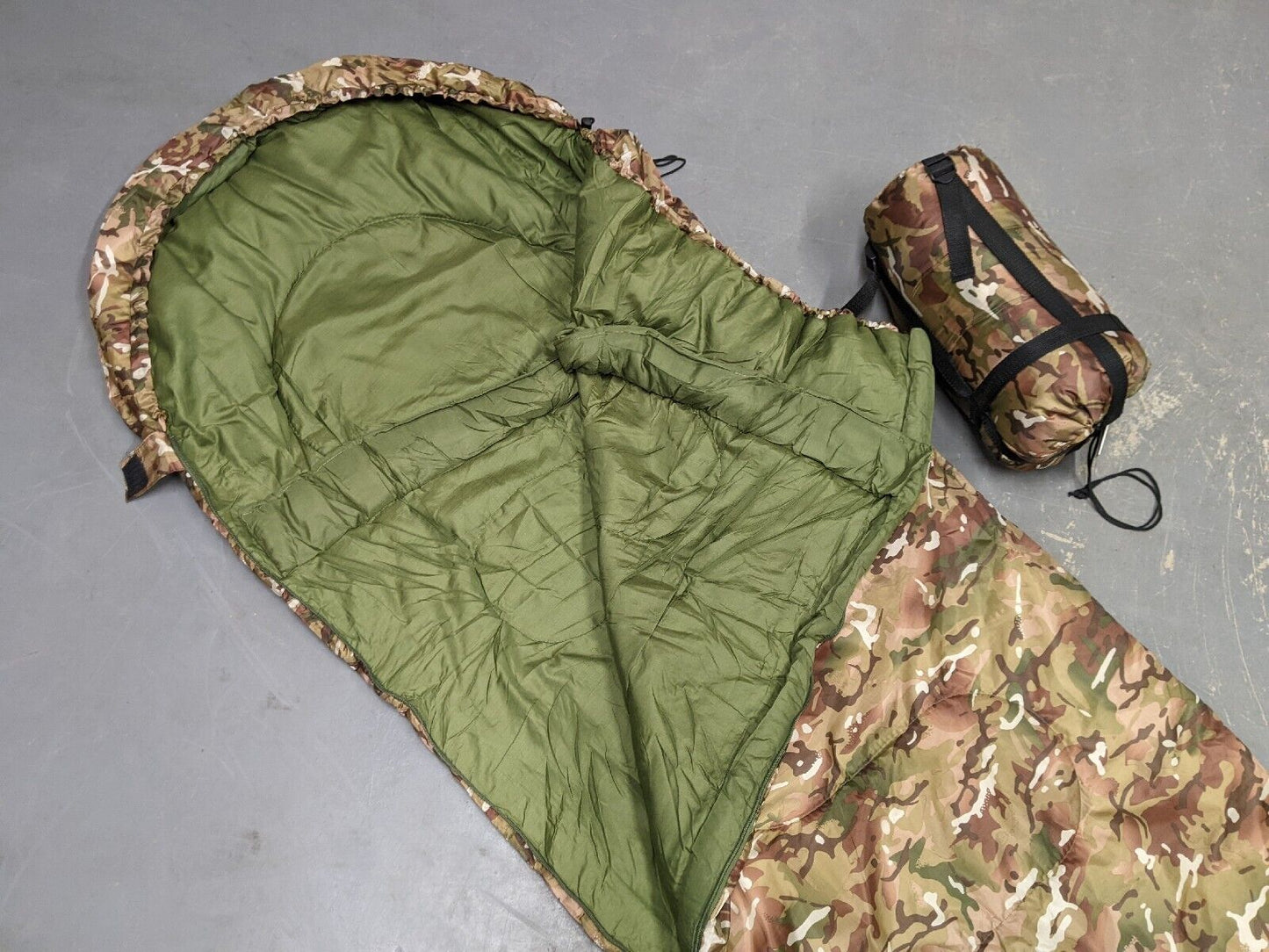 BTP MTP Camo Camouflage Sleeping Bag