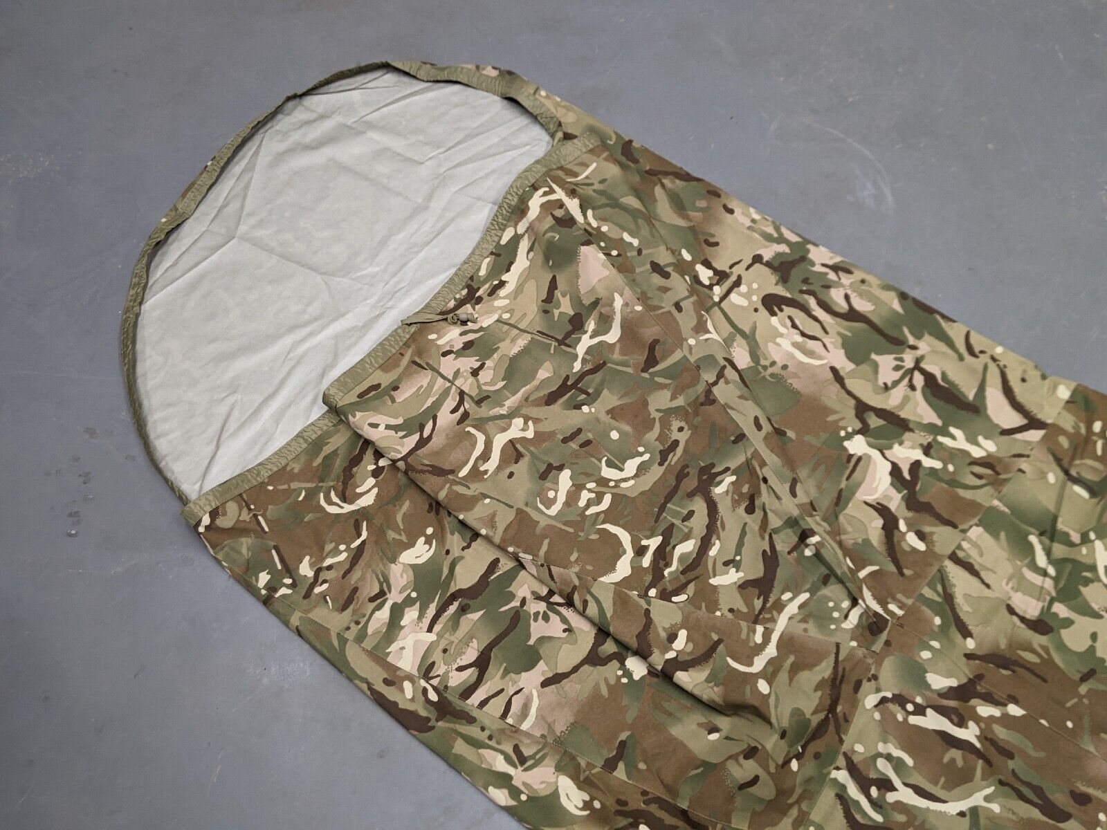 VTG PHILA QUARTERMASTER WATER REPELLENT MILITARY SLEEPING top BAG BIVY COVER SV 960