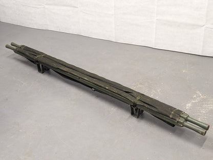 British Army Heavy Duty Folding Wooden Stretcher - Dated 1990s