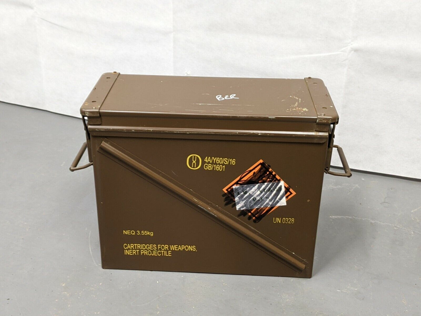 20mm 40mm M548 Metal Ammo Ammunition Storage Box Tin Can