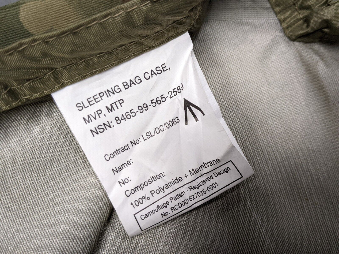 MTP Bivi Bag MVP Camo Waterproof Sleeping Bag Cover