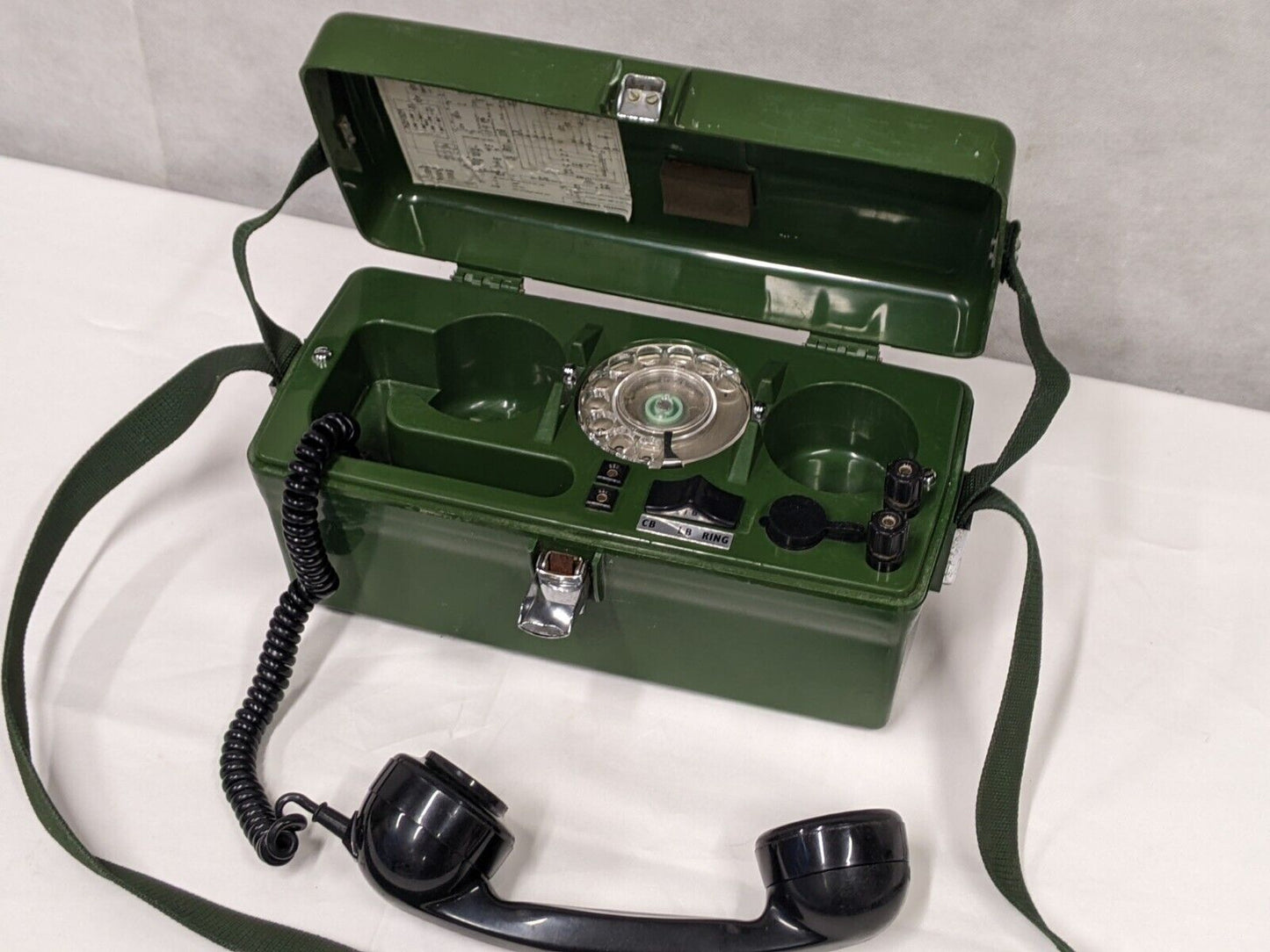 TMC Limited 1705 Linesman's Field Telephone