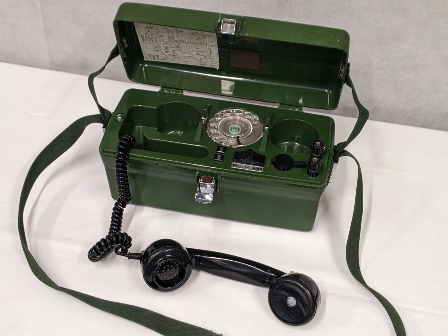 TMC Limited 1705 Linesman's Field Telephone