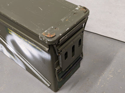 PA120 Metal Ammo Tin Ammunition Box Can Low 40mm